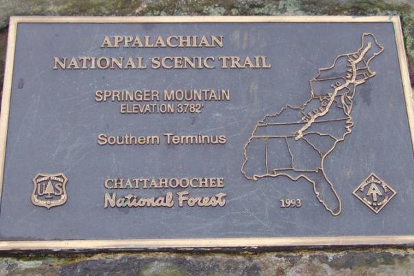 A 2,189-Mile Footpath Starts with a Single Step -- Near Dahlonega