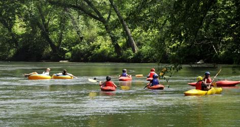 KAYAKING, CANOEING & TUBING