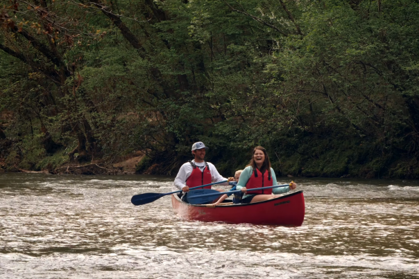 Canoeing the Chestatee